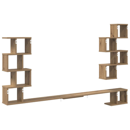Mensola per TV da muro Rovere Artigianale 180 x 15 x 94 cm | homemem39