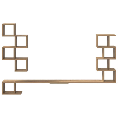Mensola per TV da muro Rovere Artigianale 180 x 15 x 94 cm | homemem39