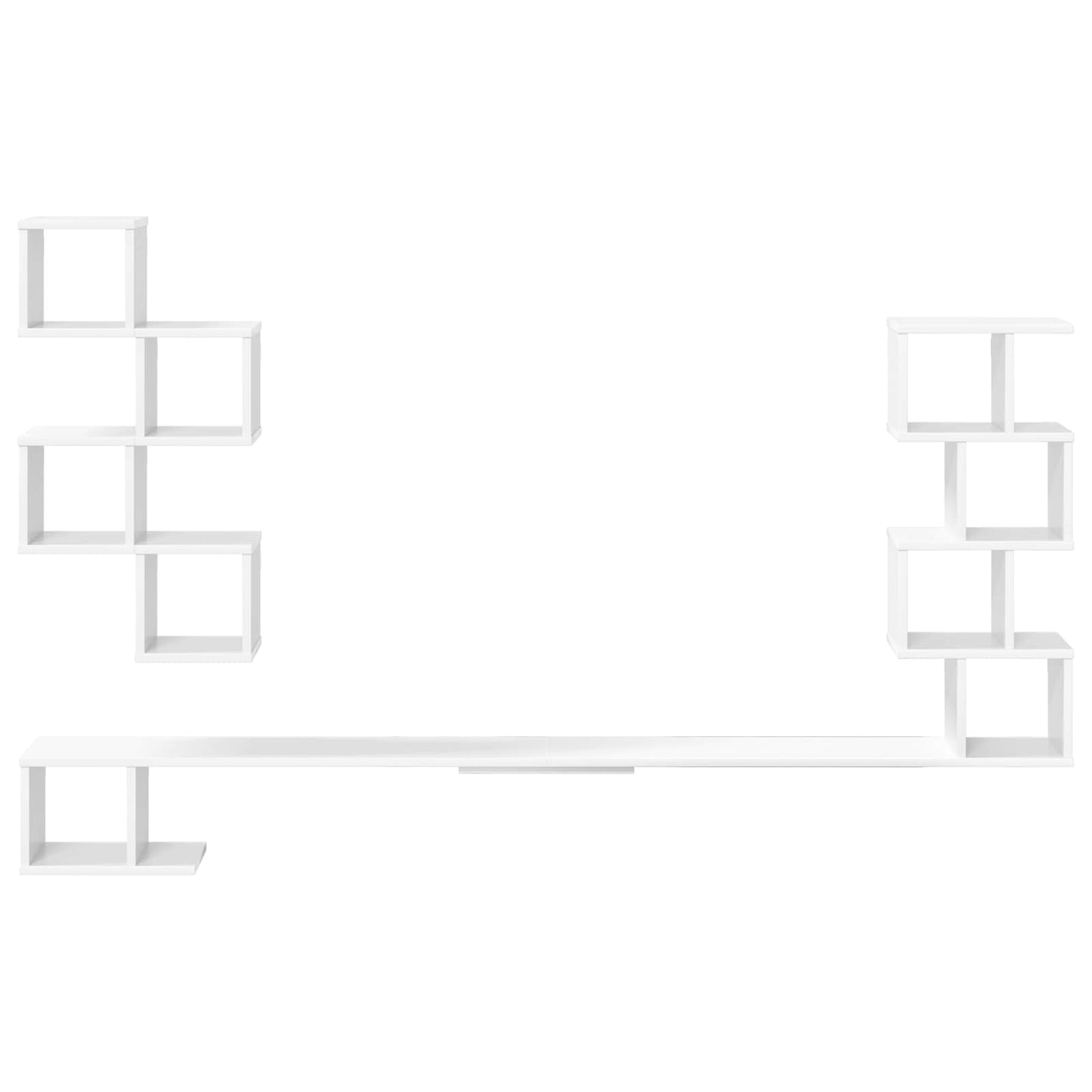 Mensola per TV da muro Bianco 160 x 15 x 94 cm | homemem39