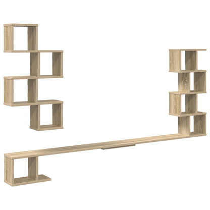 Mensola per TV da muro Rovere Sonoma 160 x 15 x 94 cm | homemem39