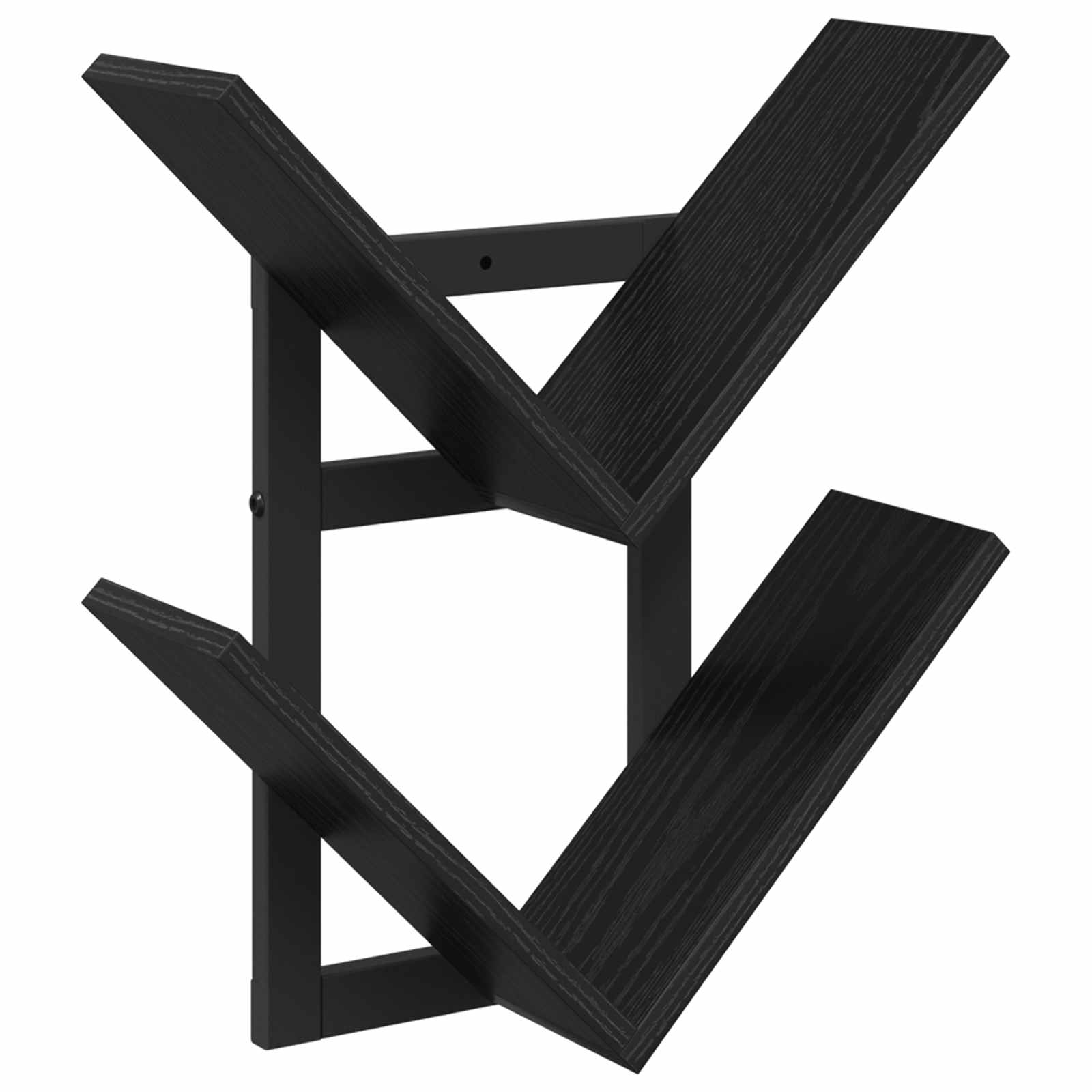 Mensola a muro flottante Rovere Nero 43 x 15 x 47 cm | homemem39