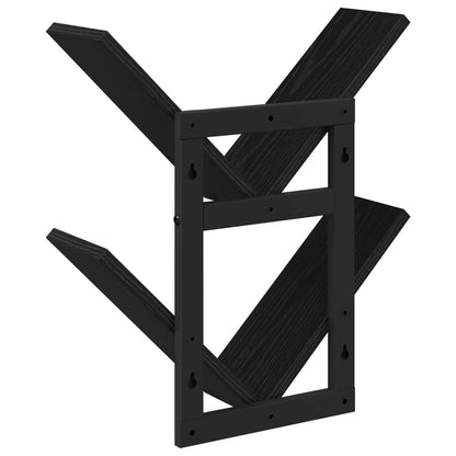 Mensola a muro flottante Rovere Nero 43 x 15 x 47 cm | homemem39
