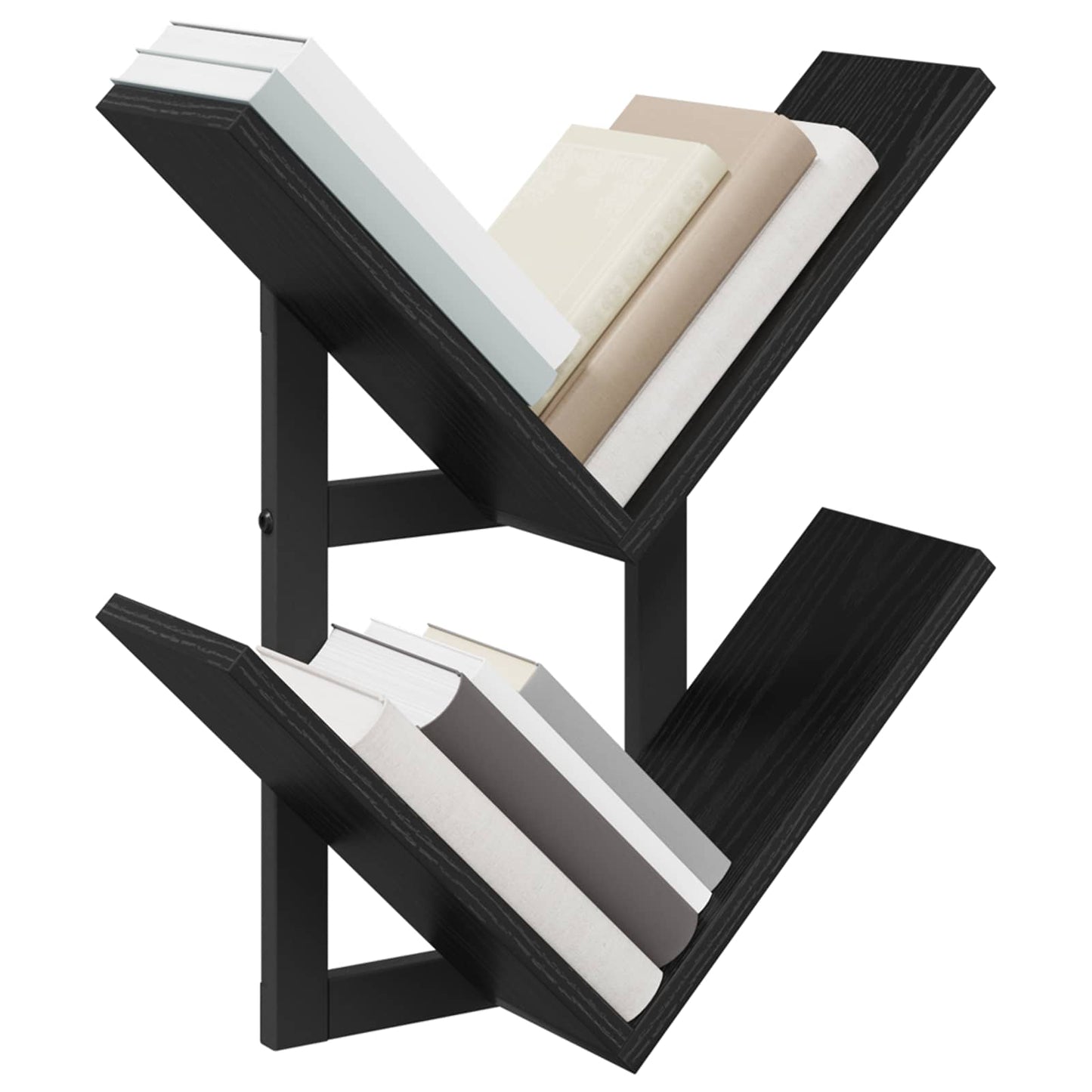Mensola a muro flottante Rovere Nero 43 x 15 x 47 cm | homemem39