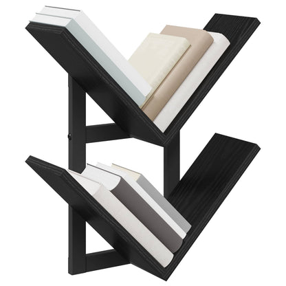 Mensola a muro flottante Rovere Nero 43 x 15 x 47 cm | homemem39