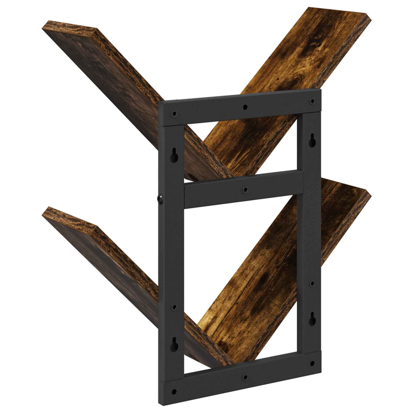 Mensola a muro flottante Rovere Fumo 43 x 15 x 47 cm | homemem39