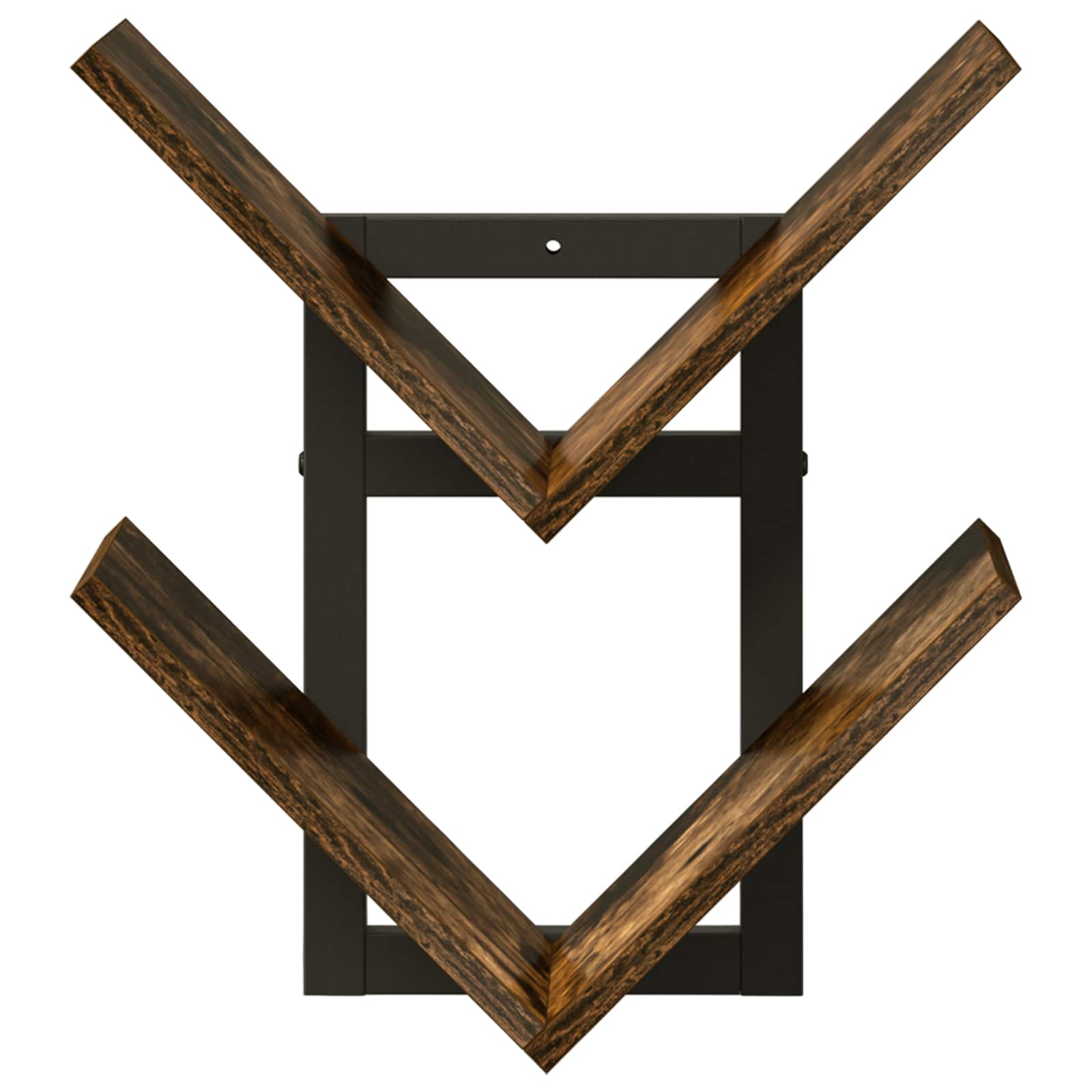 Mensola a muro flottante Rovere Fumo 43 x 15 x 47 cm | homemem39