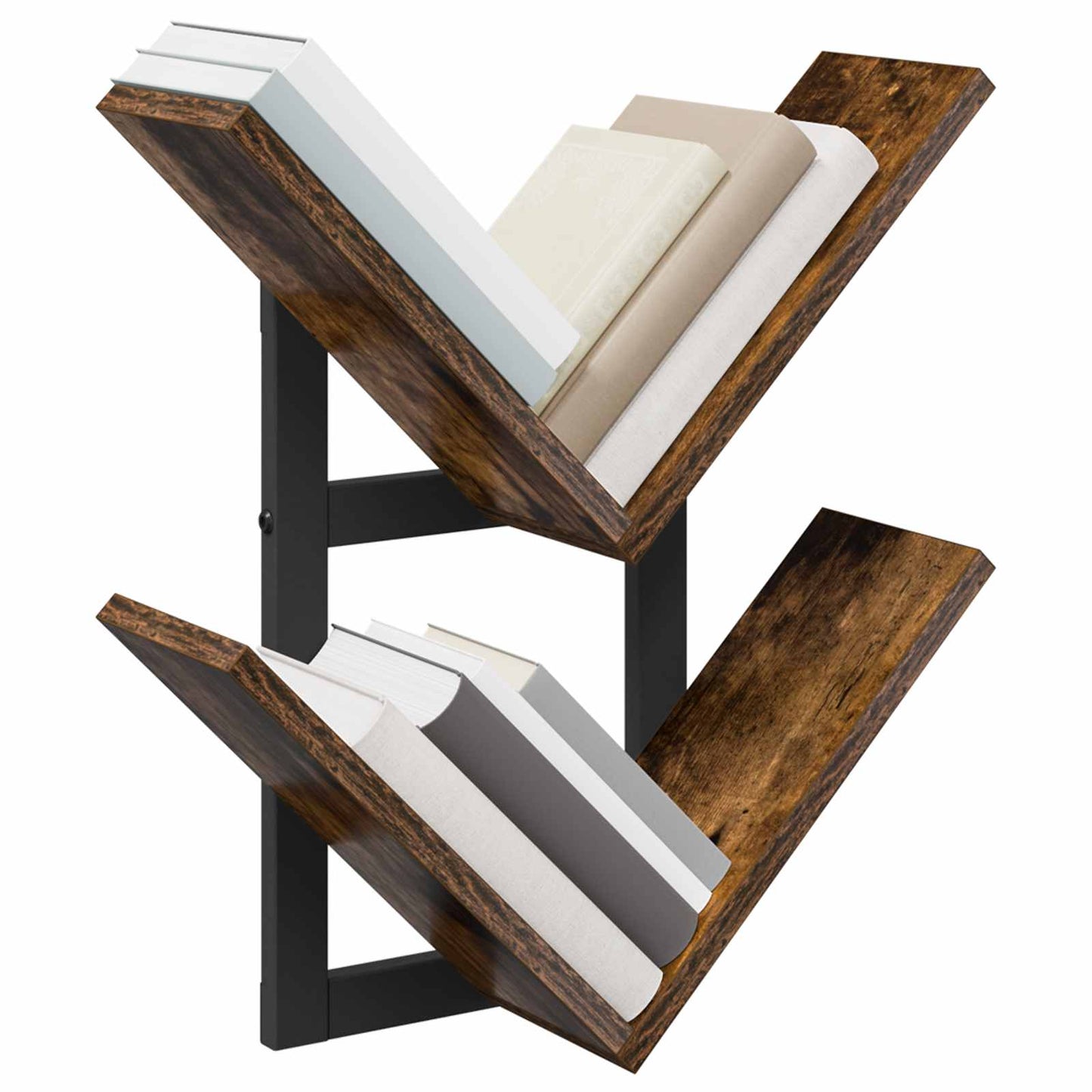 Mensola a muro flottante Rovere Fumo 43 x 15 x 47 cm | homemem39