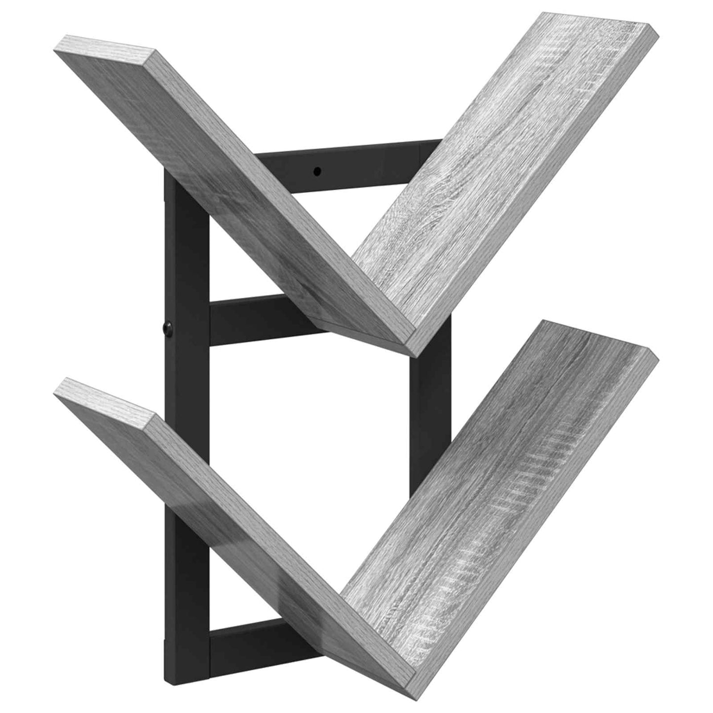 Mensola a muro flottante Sonoma grigio 43 x 15 x 47 cm | homemem39