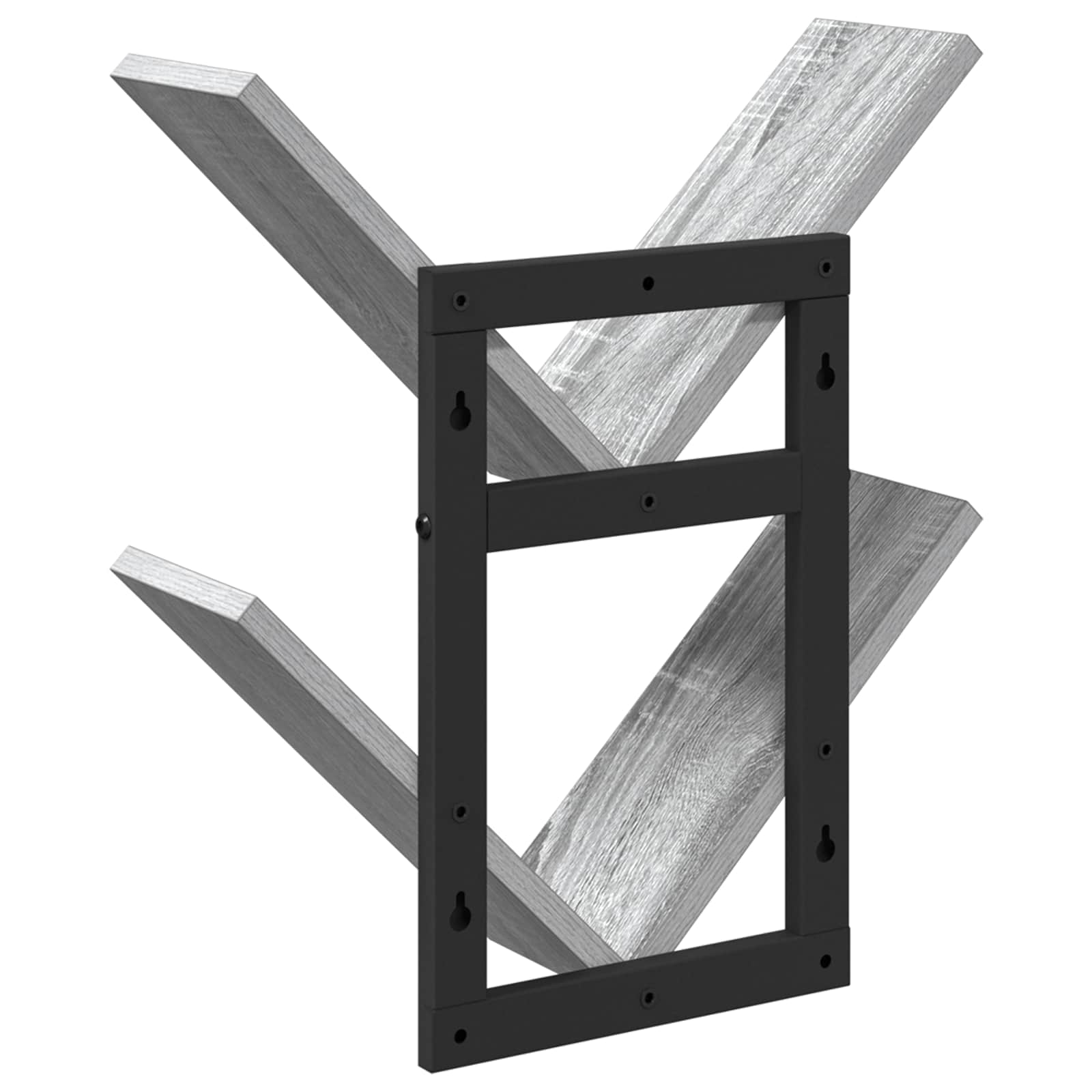 Mensola a muro flottante Sonoma grigio 43 x 15 x 47 cm | homemem39