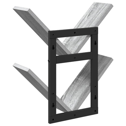 Mensola a muro flottante Sonoma grigio 43 x 15 x 47 cm | homemem39