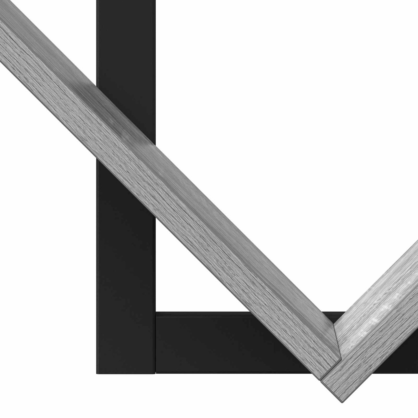 Mensola a muro flottante 2 pcs Sonoma grigio 43 x 15 x 47 cm | homemem39