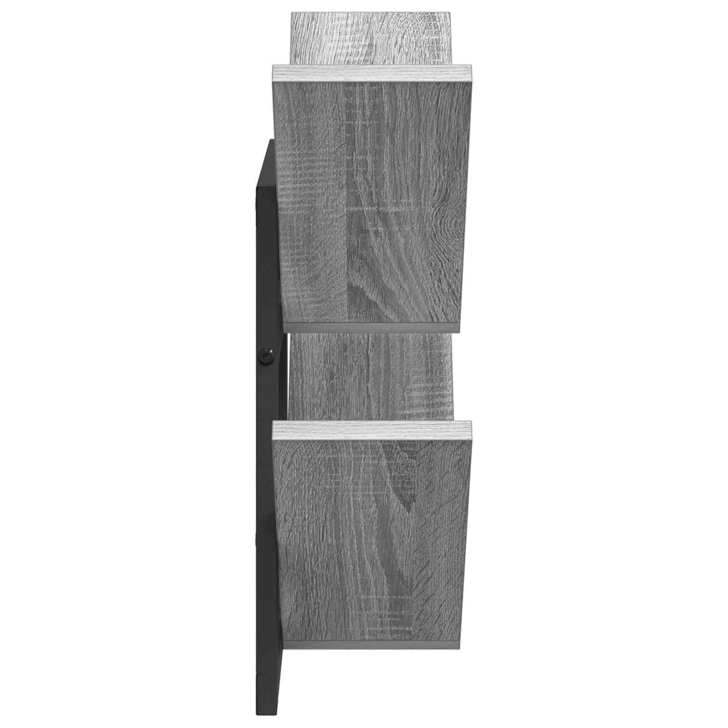 Mensola a muro flottante 2 pcs Sonoma grigio 43 x 15 x 47 cm | homemem39