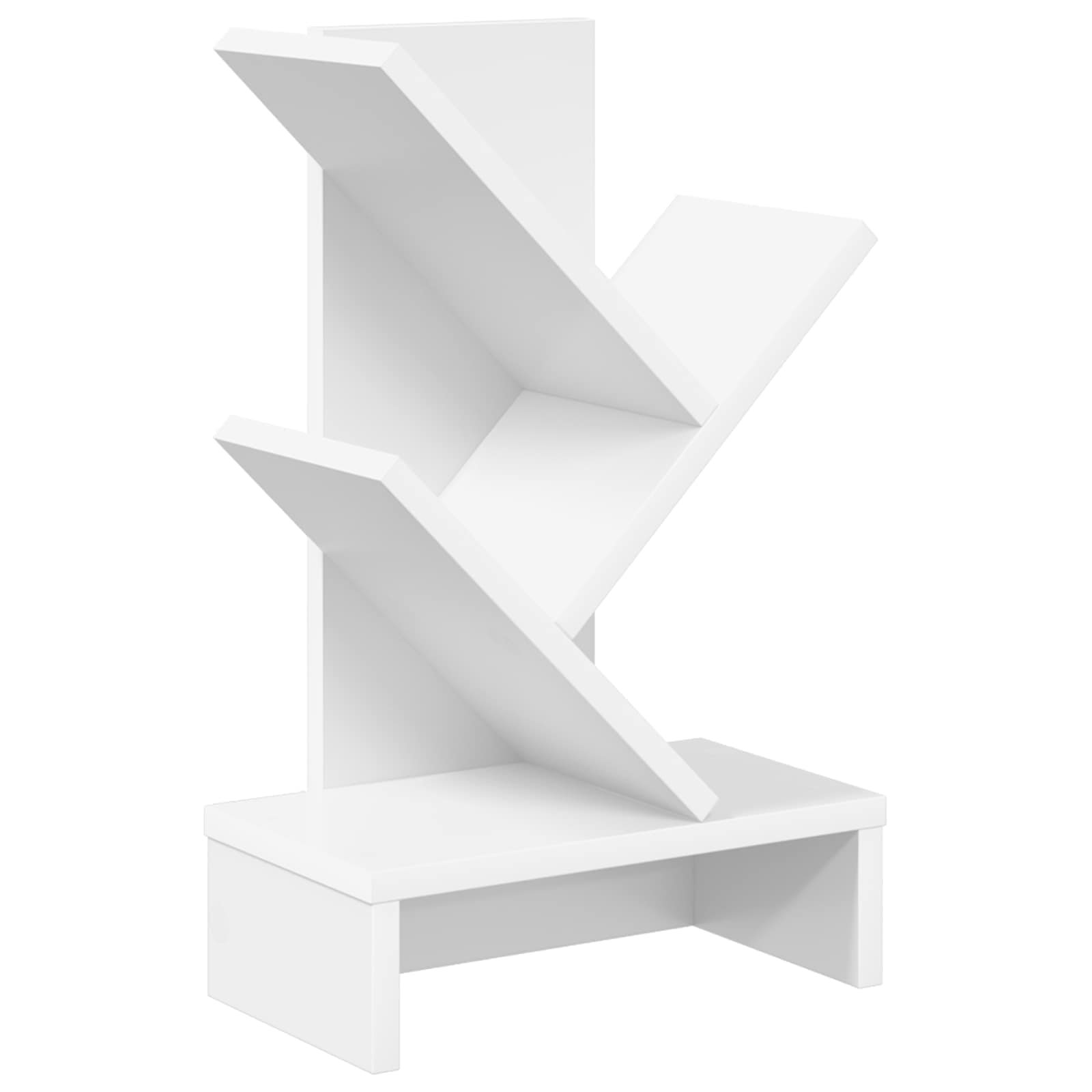 Scaffale per Libri a Forma di Albero 3 Strati 30 x 18 x 48 cm | homemem39