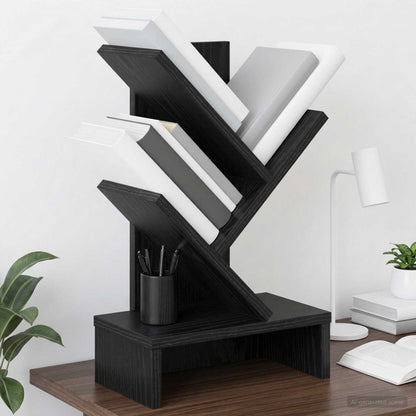 Scaffale per Libri a Forma di Albero 3 Strati 30 x 18 x 48 cm | homemem39