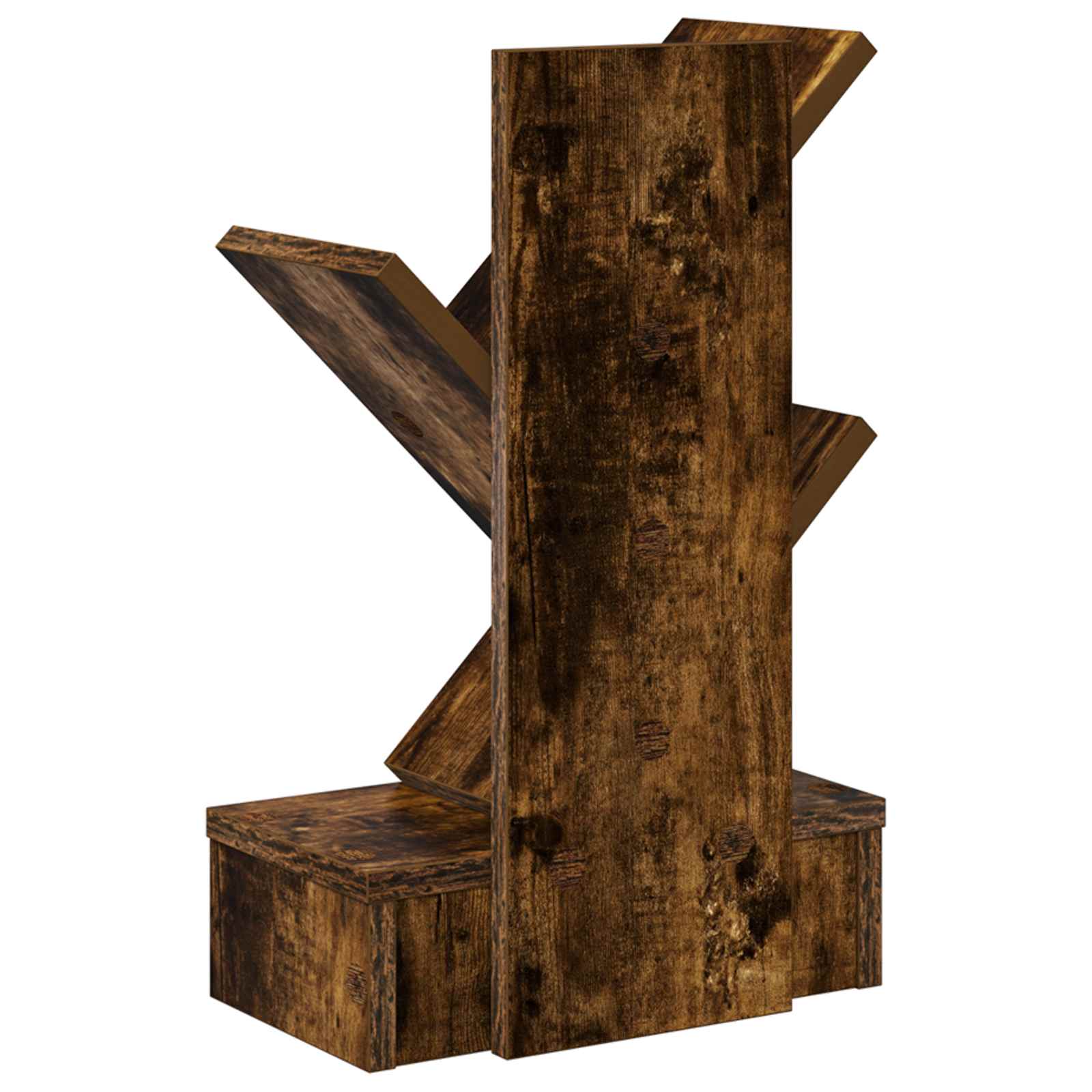Scaffale per Libri a Forma di Albero 3 Strati 30 x 18 x 48 cm | homemem39