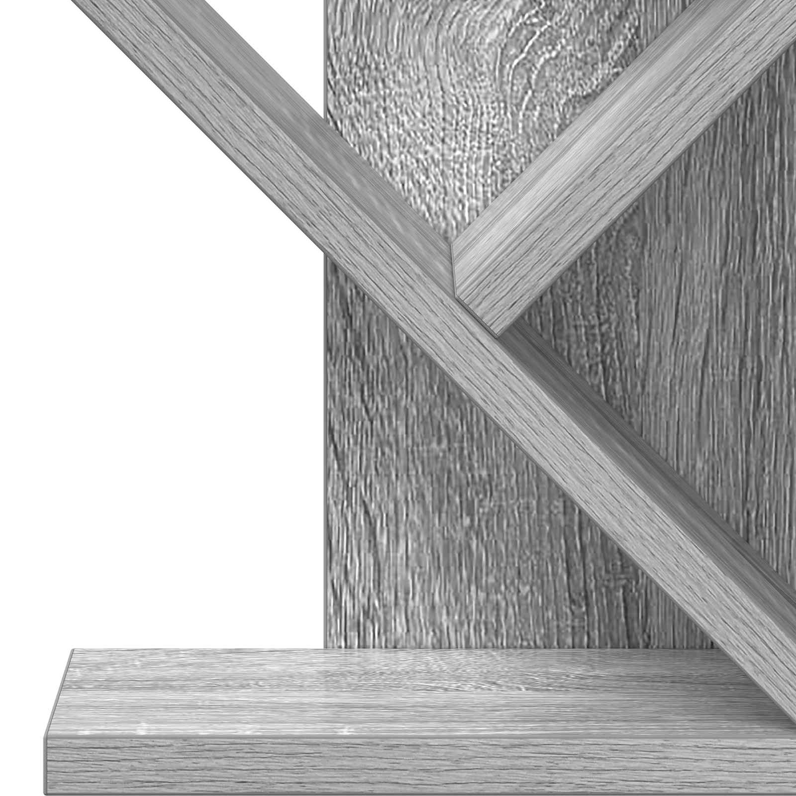 Scaffale per Libri a Forma di Albero 3 Strati 30 x 18 x 48 cm | homemem39
