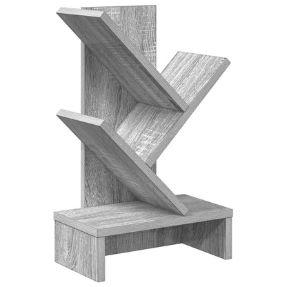Scaffale per Libri a Forma di Albero 3 Strati 30 x 18 x 48 cm