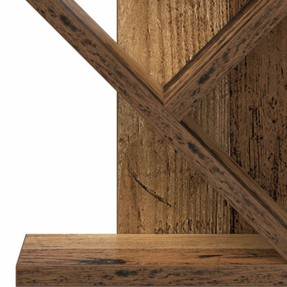 Scaffale per Libri a Forma di Albero 3 Strati 30 x 18 x 48 cm | homemem39