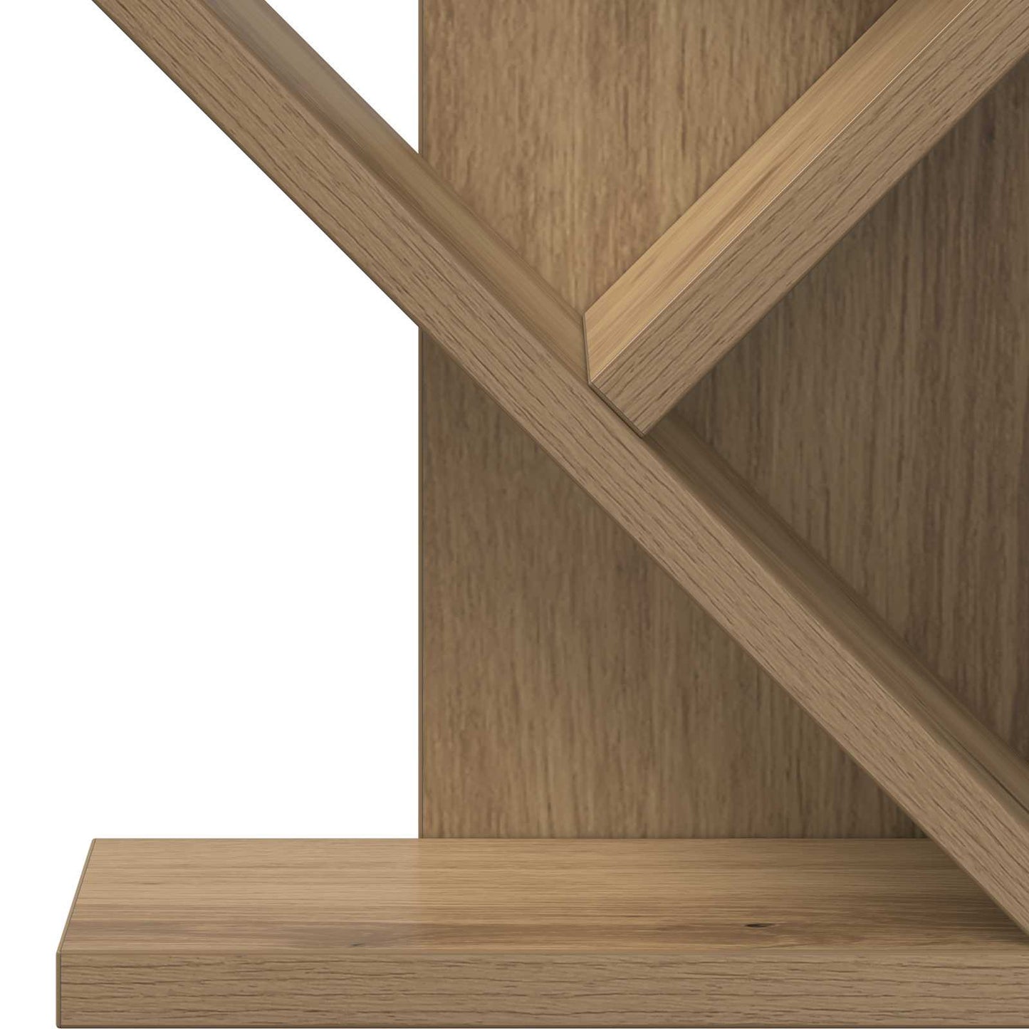 Scaffale per Libri a Forma di Albero 3 Strati 30 x 18 x 48 cm | homemem39
