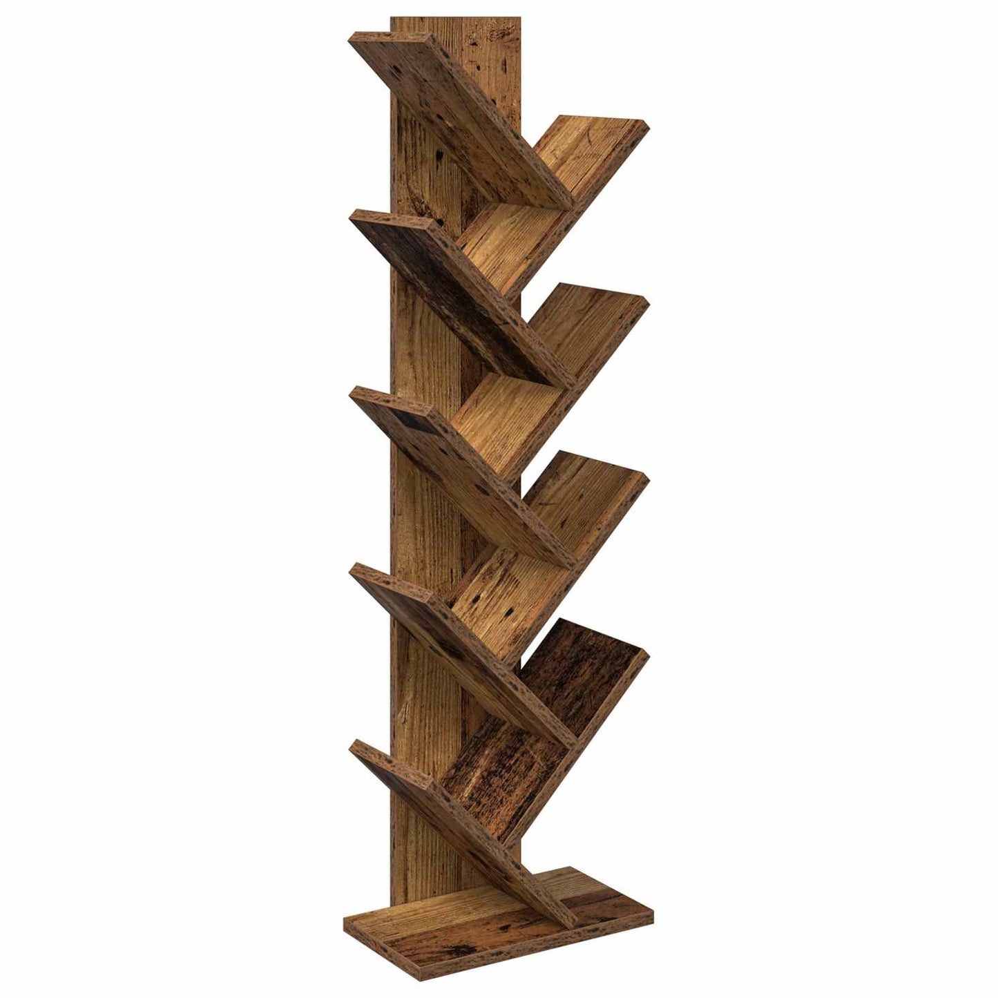 Libreria ad Albero 6 Ripiani 30 x 18 x 100 cm Legno antico | homemem39