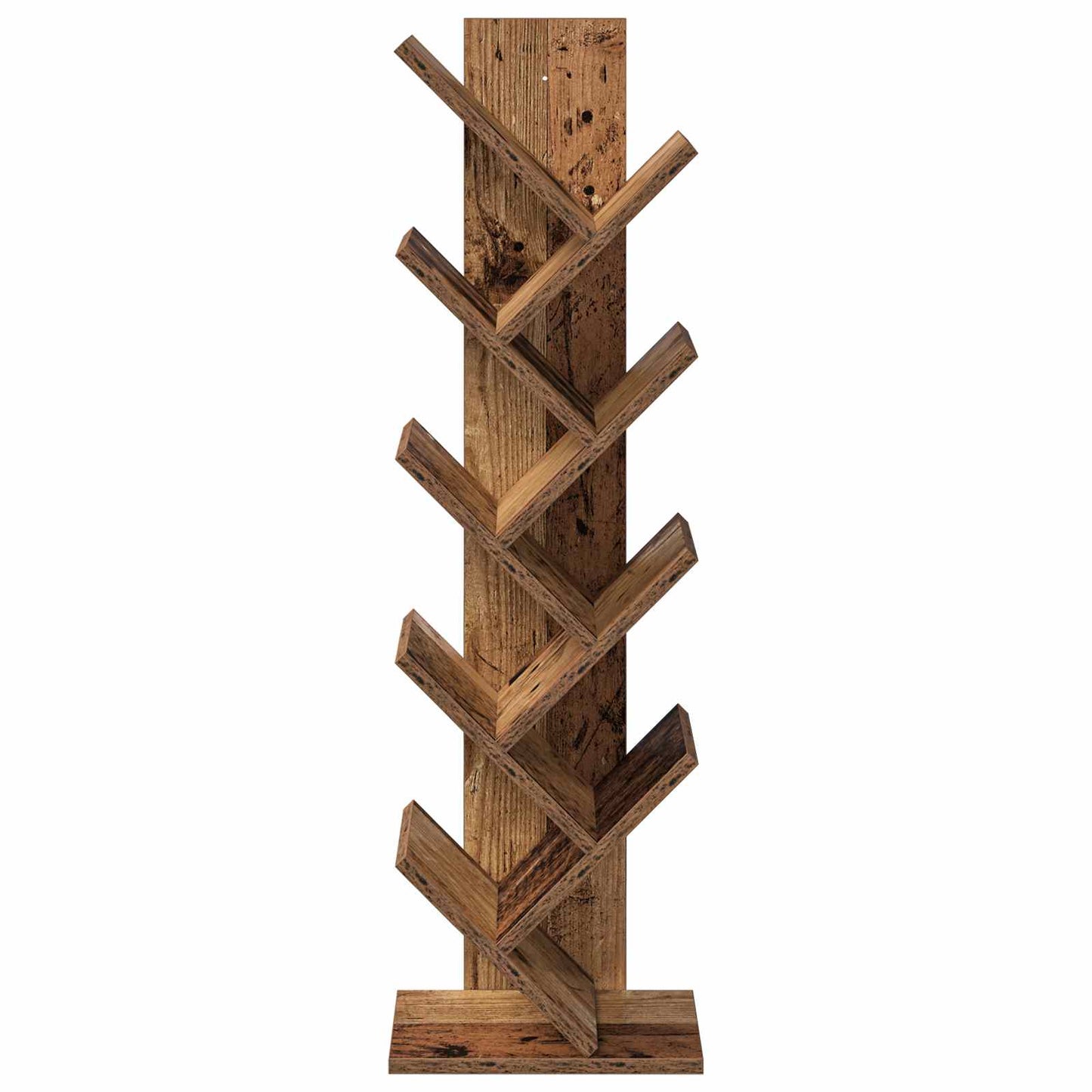 Libreria ad Albero 6 Ripiani 30 x 18 x 100 cm Legno antico | homemem39