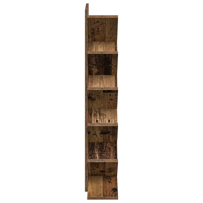 Libreria ad Albero 6 Ripiani 30 x 18 x 100 cm Legno antico | homemem39