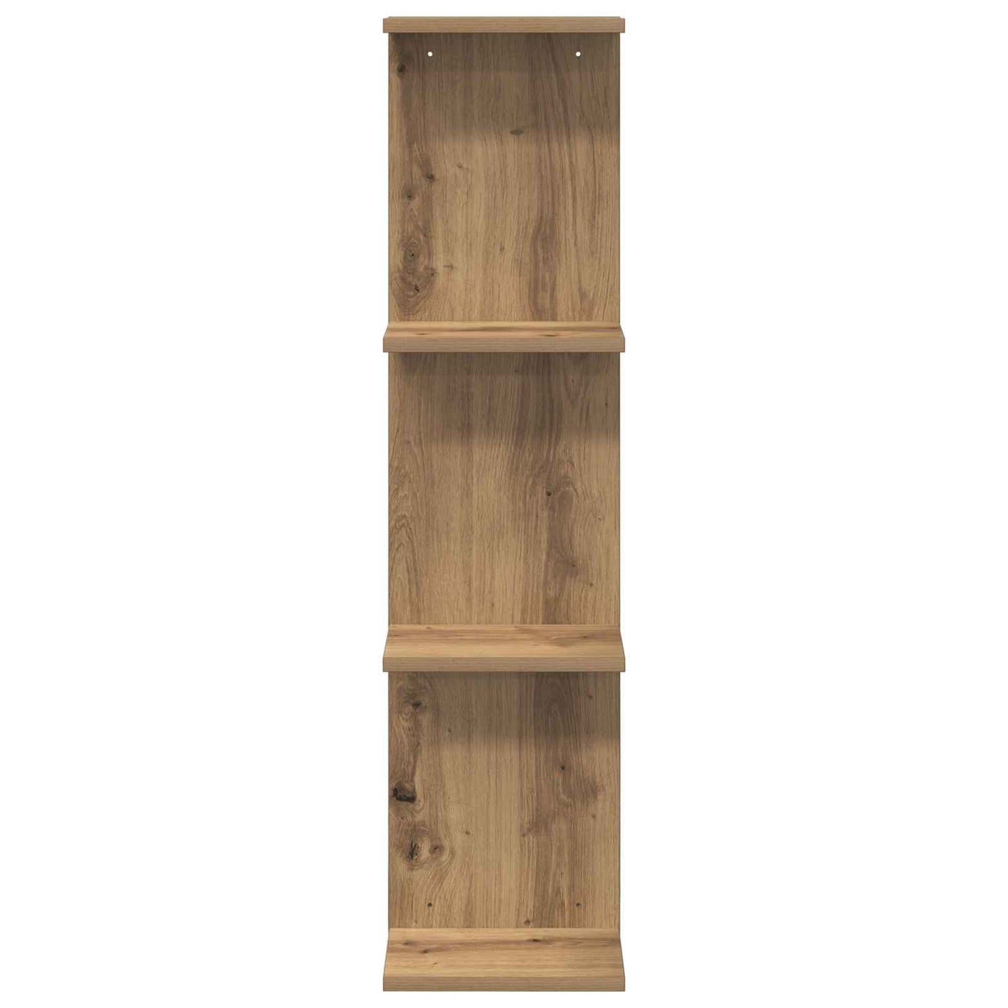 Scaffale da parete 2 pcs Rovere Artigianale 25 x 15 x 100 cm | homemem39