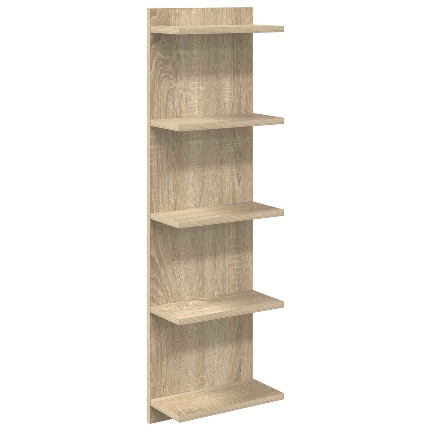 Scaffale da parete Rovere Sonoma 30 x 15 x 100 cm