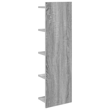 Scaffale da parete Sonoma grigio 30 x 15 x 100 cm | homemem39