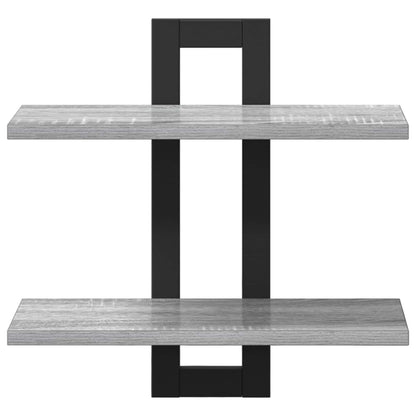 Scaffali flottanti Sonoma grigio 40 x 15 x 40 cm | homemem39