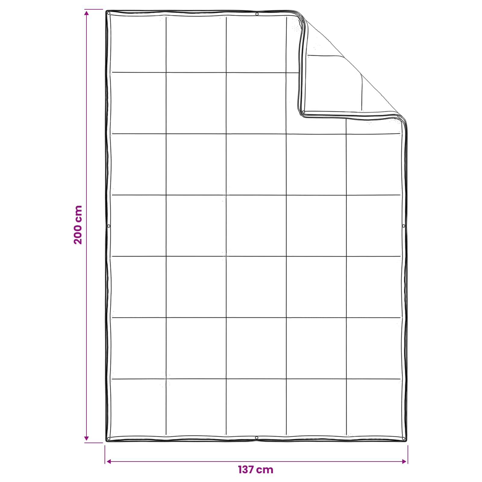 Set di Piumoni Bianco 137 x 200 cm Cotone, Bambù, Poliestere | homemem39