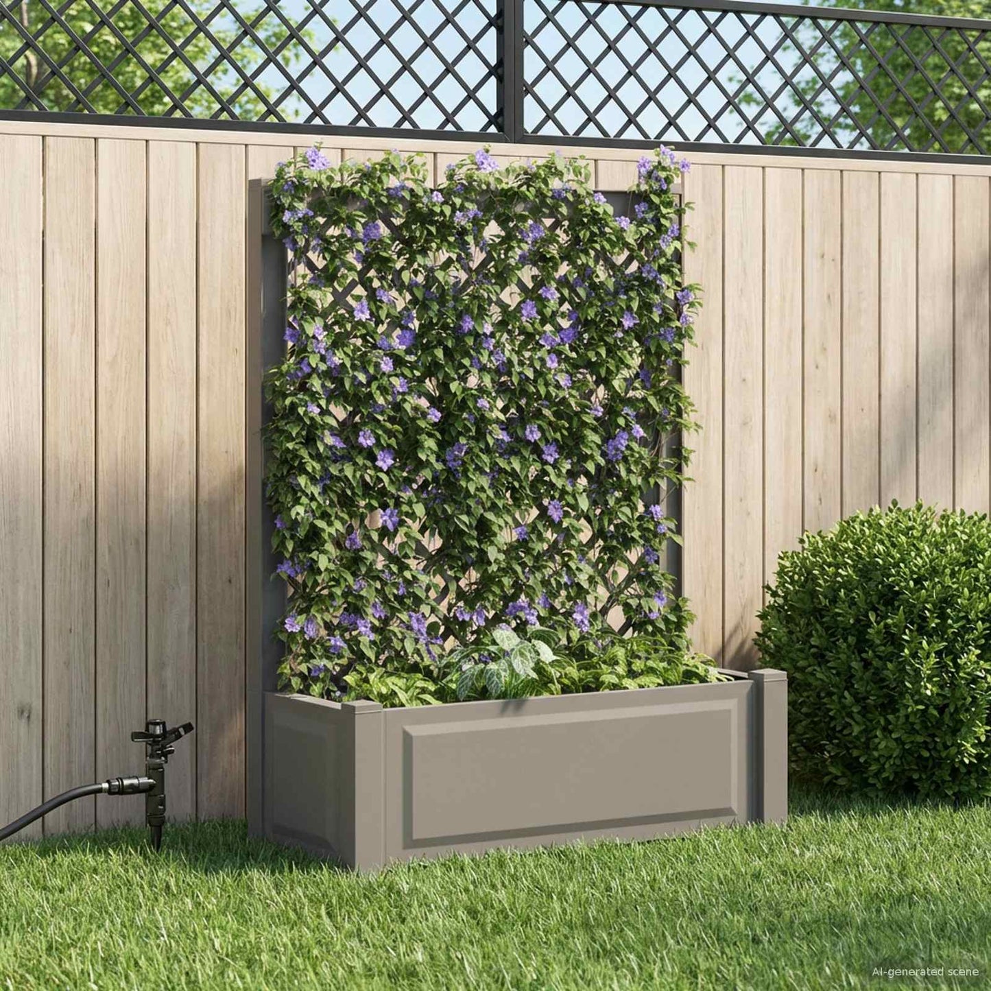 Vaso Grande con Direzione Grigio 99,5 x 43 x 133,5 cm PP | homemem39