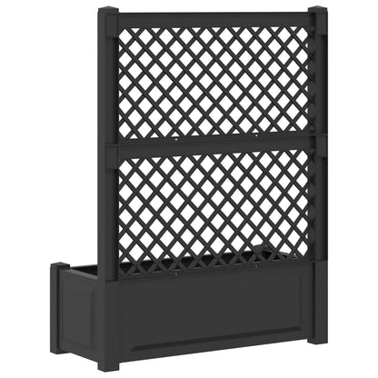Vaso Grande con Direzione Antracite 99,5 x 43 x 133,5 cm PP | homemem39