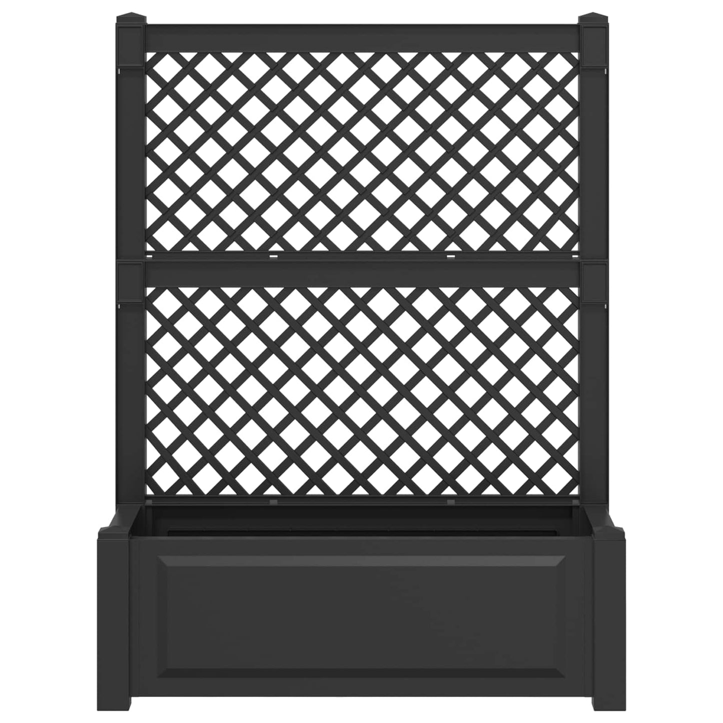Vaso Grande con Direzione Antracite 99,5 x 43 x 133,5 cm PP | homemem39