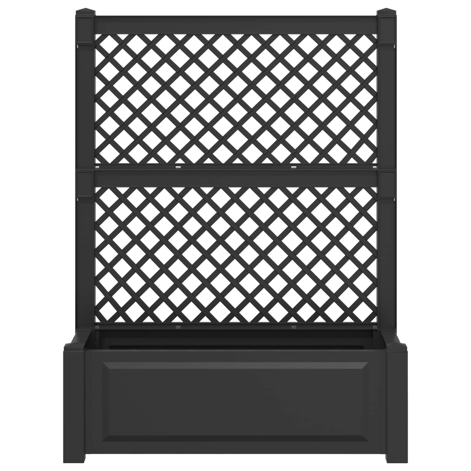 Vaso Grande con Direzione Antracite 99,5 x 43 x 133,5 cm PP | homemem39