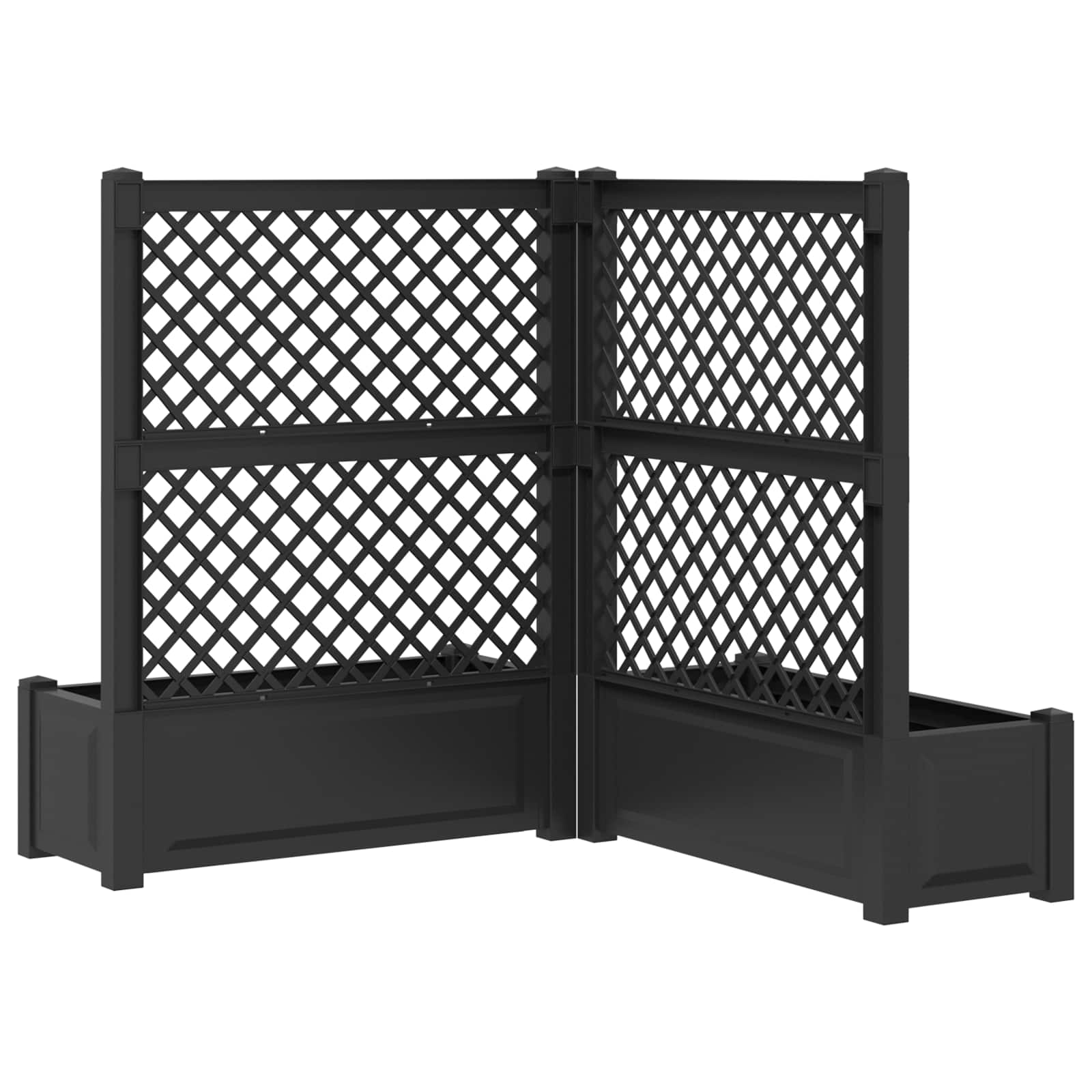 Vaso Grande con Direzione 2 pcs Antracite 143 x 143 x 133,5 cm | homemem39