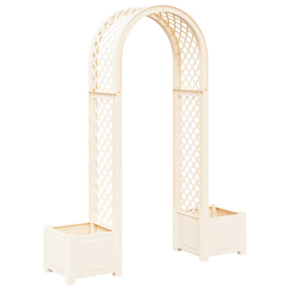 Arco di Rose con Vaso Bianco 168,5 x 43 x 207 cm PP | homemem39