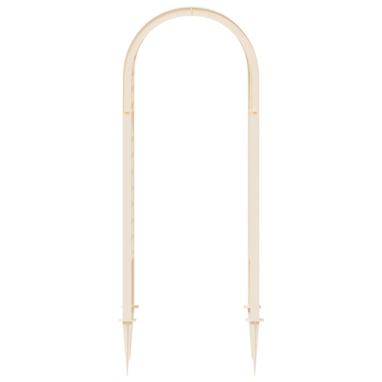 Arco di rose con punte Bianco 97 x 43 x 218 cm PP | homemem39