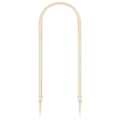Arco di rose con punte Bianco 97 x 43 x 218 cm PP | homemem39