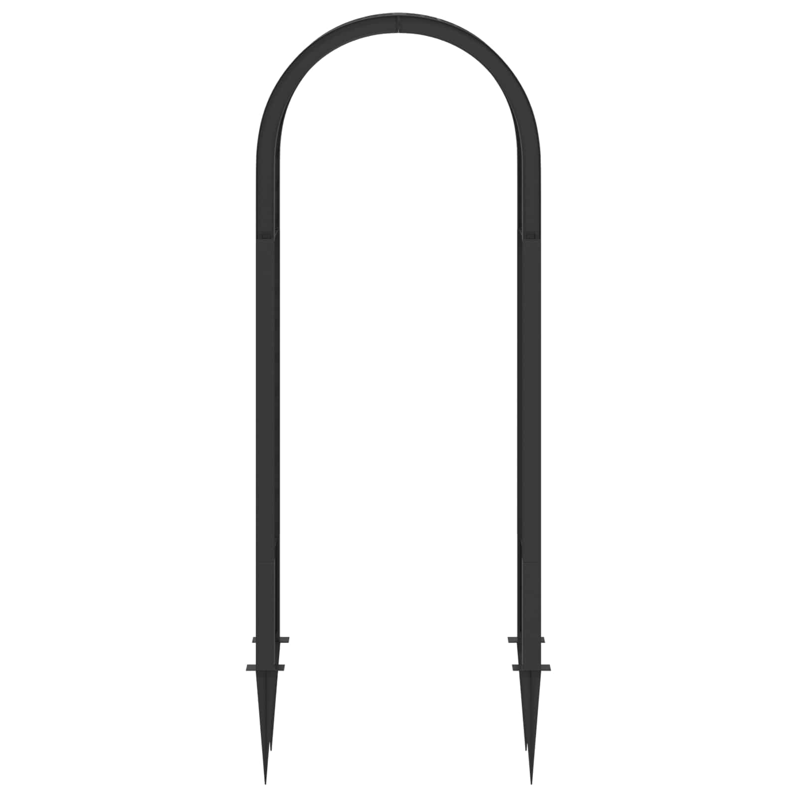 Arco di rose con punte Antracite 97 x 43 x 218 cm PP | homemem39