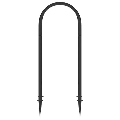 Arco di rose con punte Antracite 97 x 43 x 218 cm PP | homemem39