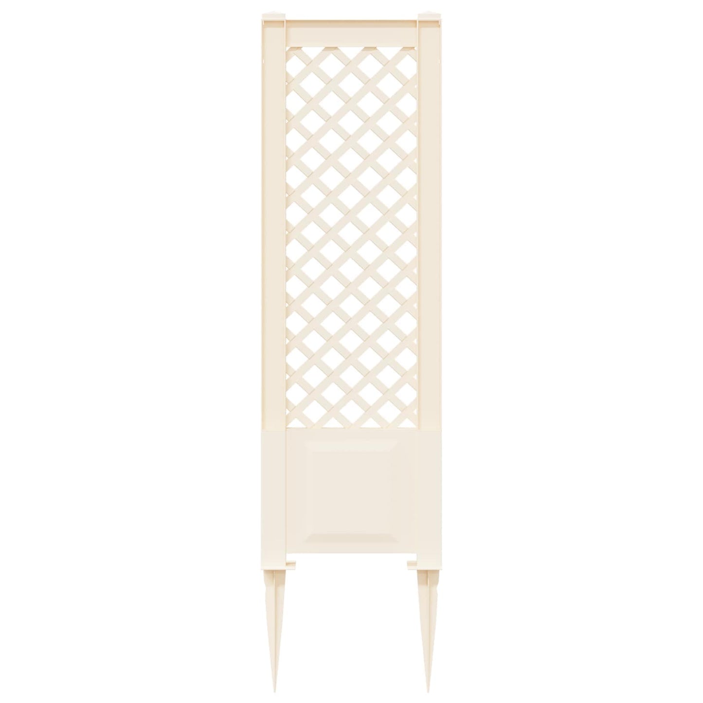 Trellis con Punta Bianco 43 x 6 x 165 cm PP | homemem39