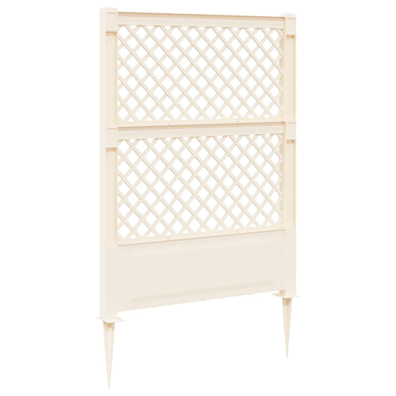 Trellis con Punta Bianco 99 x 6 x 165 cm PP | homemem39