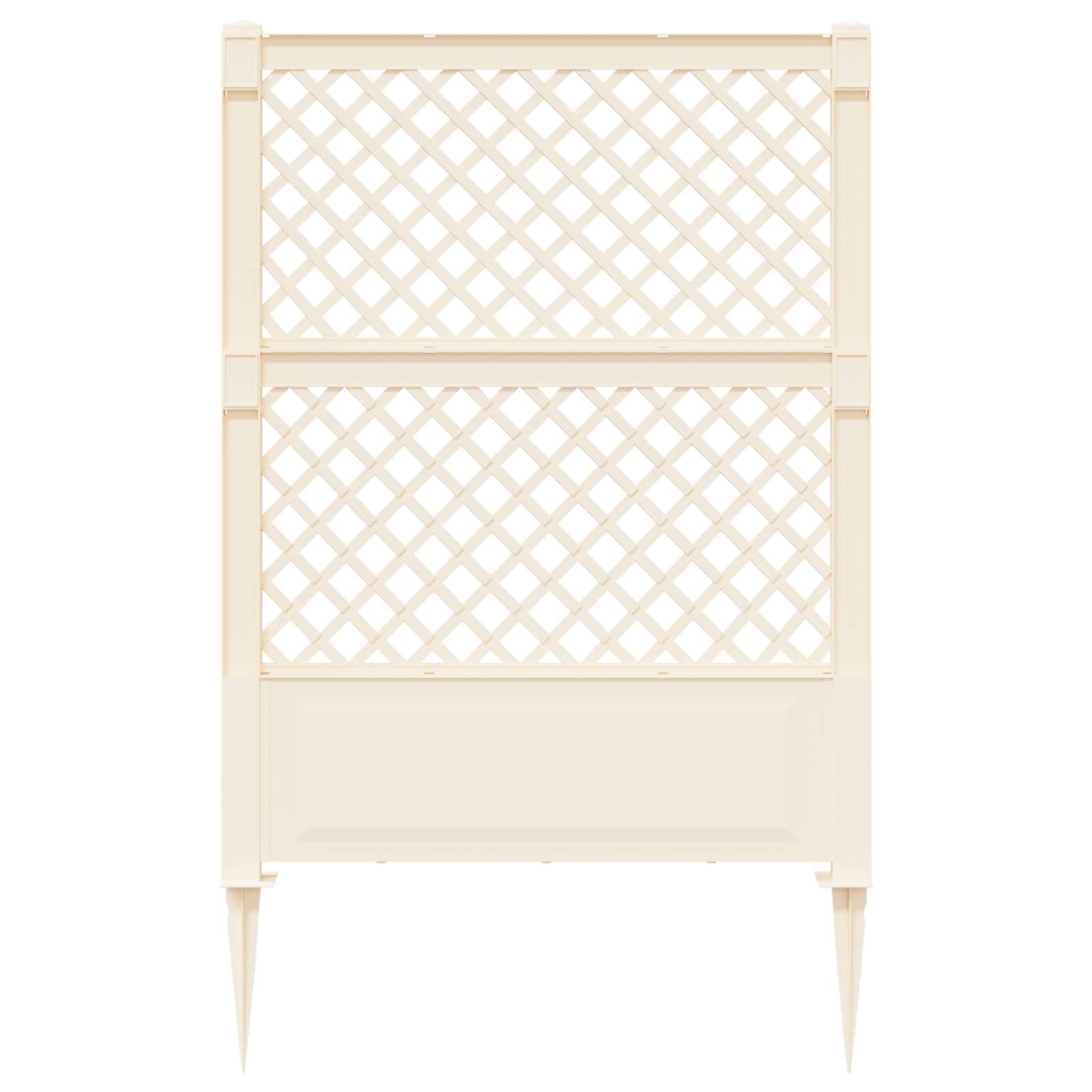 Trellis con Punta Bianco 99 x 6 x 165 cm PP | homemem39