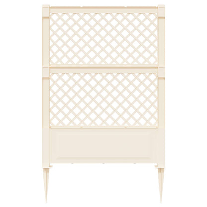 Trellis con Punta Bianco 99 x 6 x 165 cm PP | homemem39