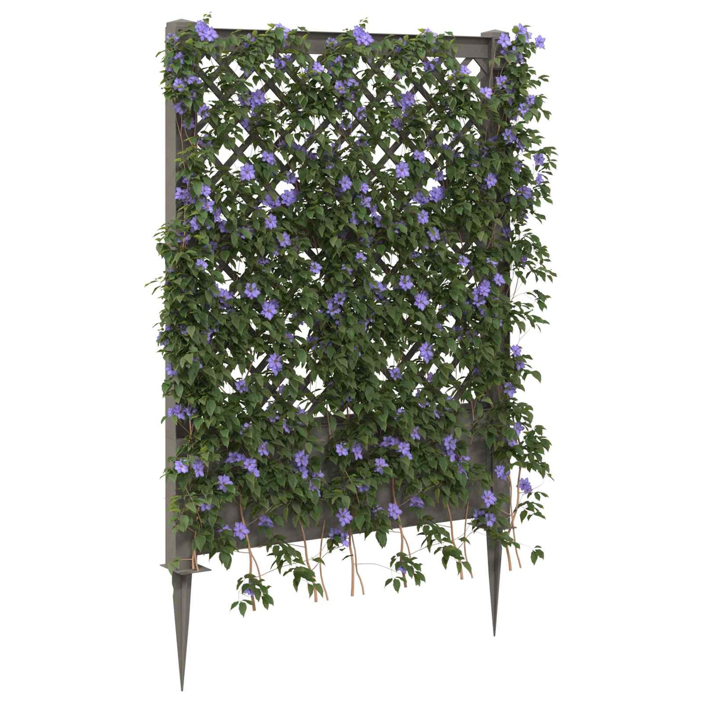 Trellis con Punta Grigio 99 x 6 x 165 cm PP | homemem39