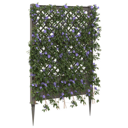 Trellis con Punta Grigio 99 x 6 x 165 cm PP | homemem39