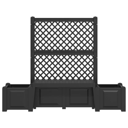 Panchina da Giardino Kopenhagen Antracite 173 x 49 x 135,5 cm | homemem39