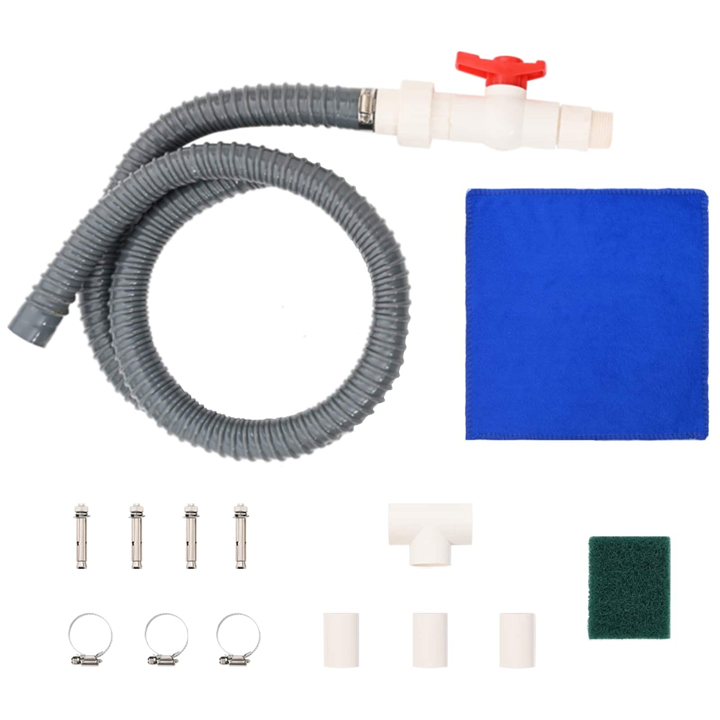 Cascata della Piscina Acciaio Inox 63,5 x 29 x 51 cm Argento | homemem39