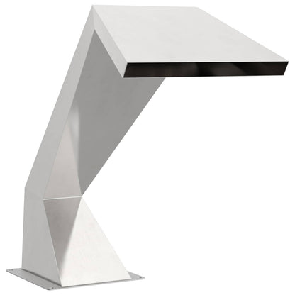 Cascata della Piscina Acciaio Inox 63,5 x 29 x 51 cm Argento | homemem39